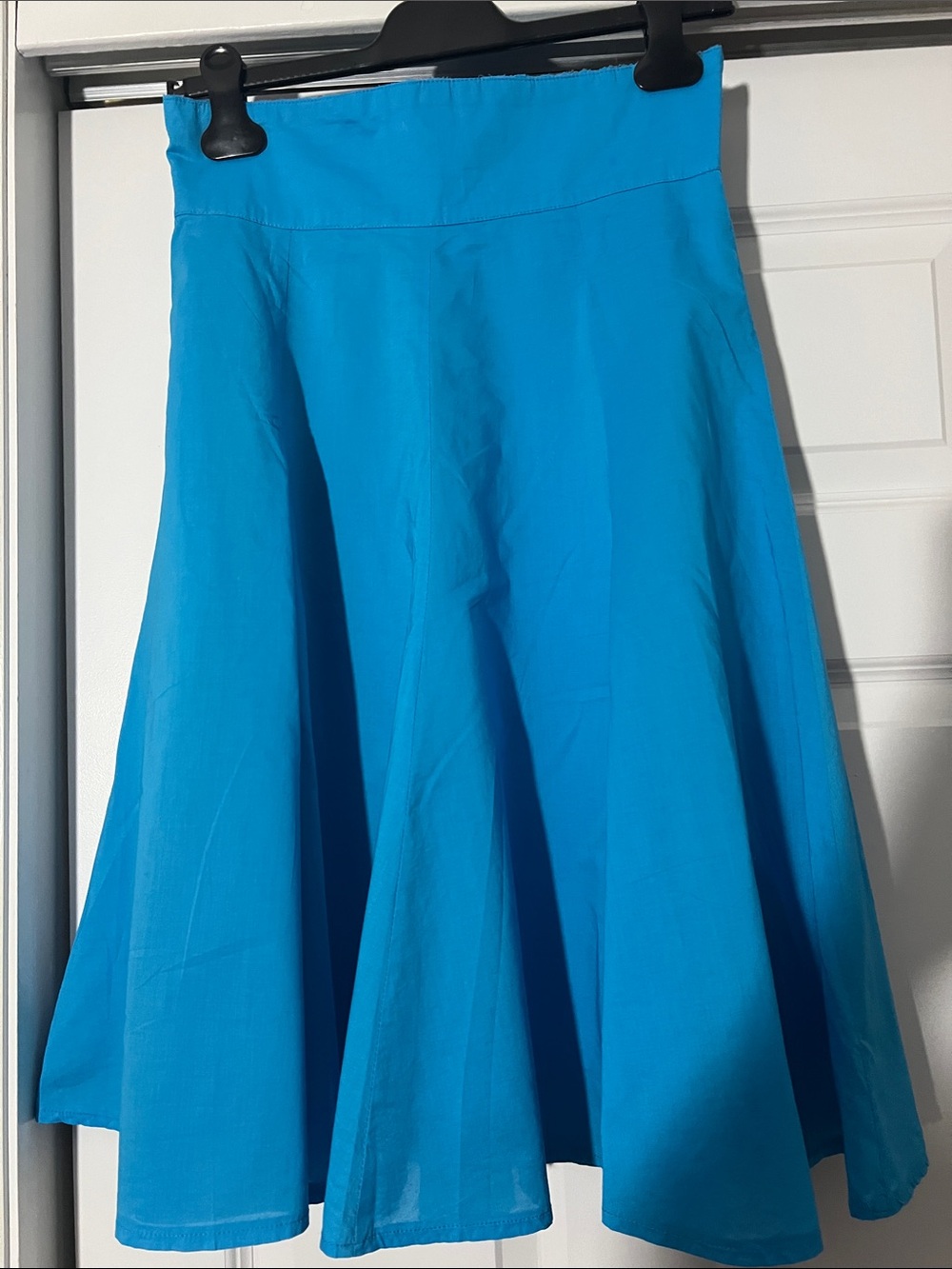 whish Turquoise A-Line Flared Skirt